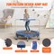 36 Inch Kids Trampoline Foldable Mini Trampoline with Handle for Indoor Outdoor Use